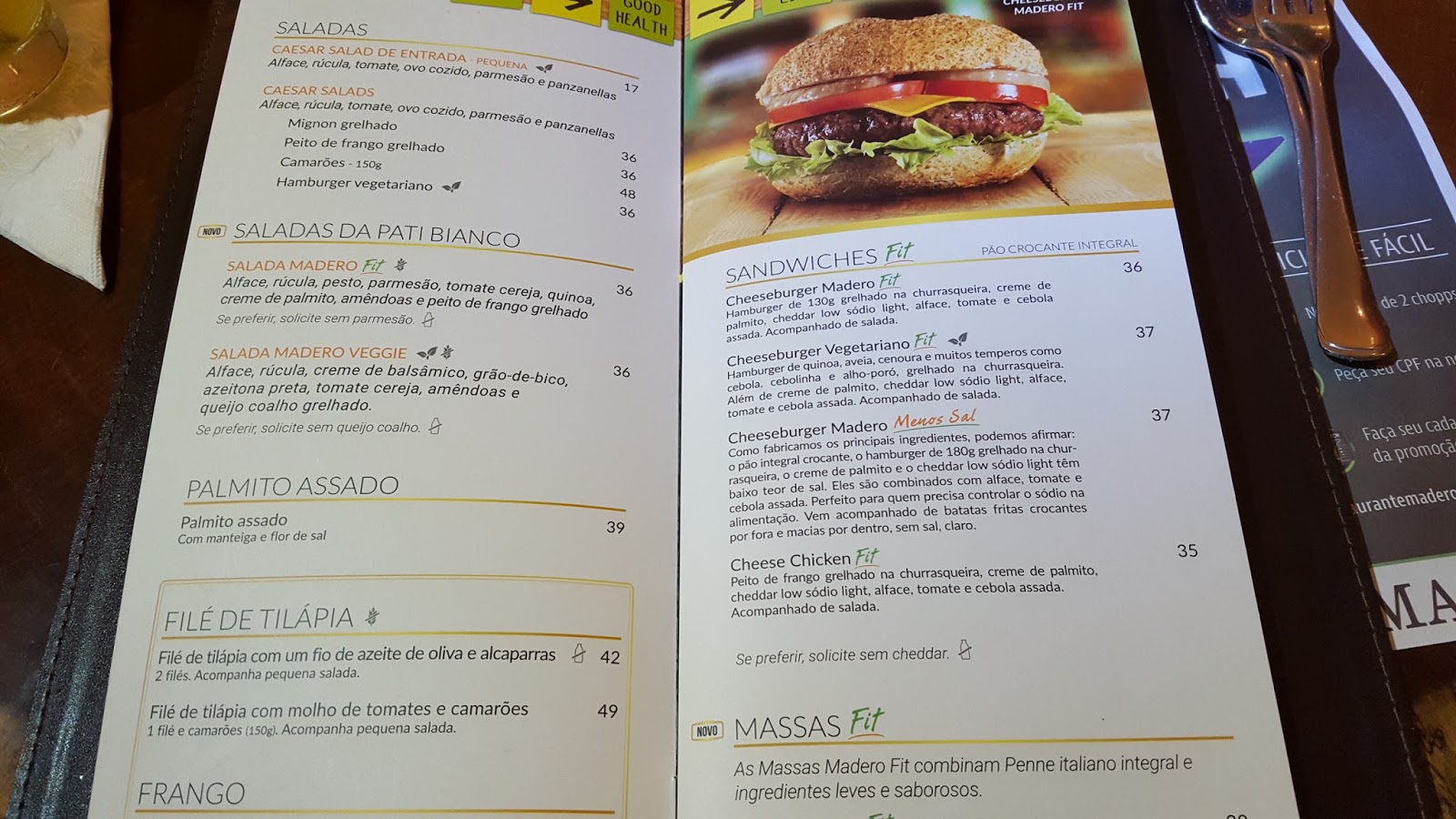 Madero Steak House lança novos pratos saudáveis e fitness | Apaixonados por  Viagens | Roteiros e Dicas de Turismo
