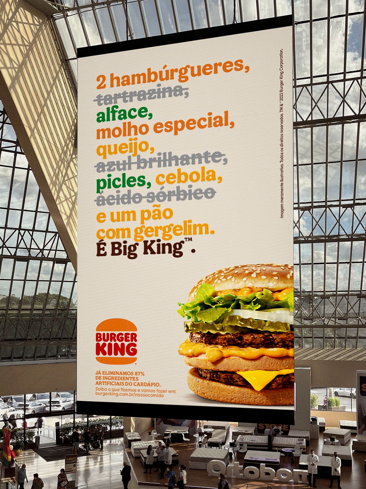 Burger King reinforces withdrawal of artificial ingredients and plays with  McDonald's jingle - Market Hub