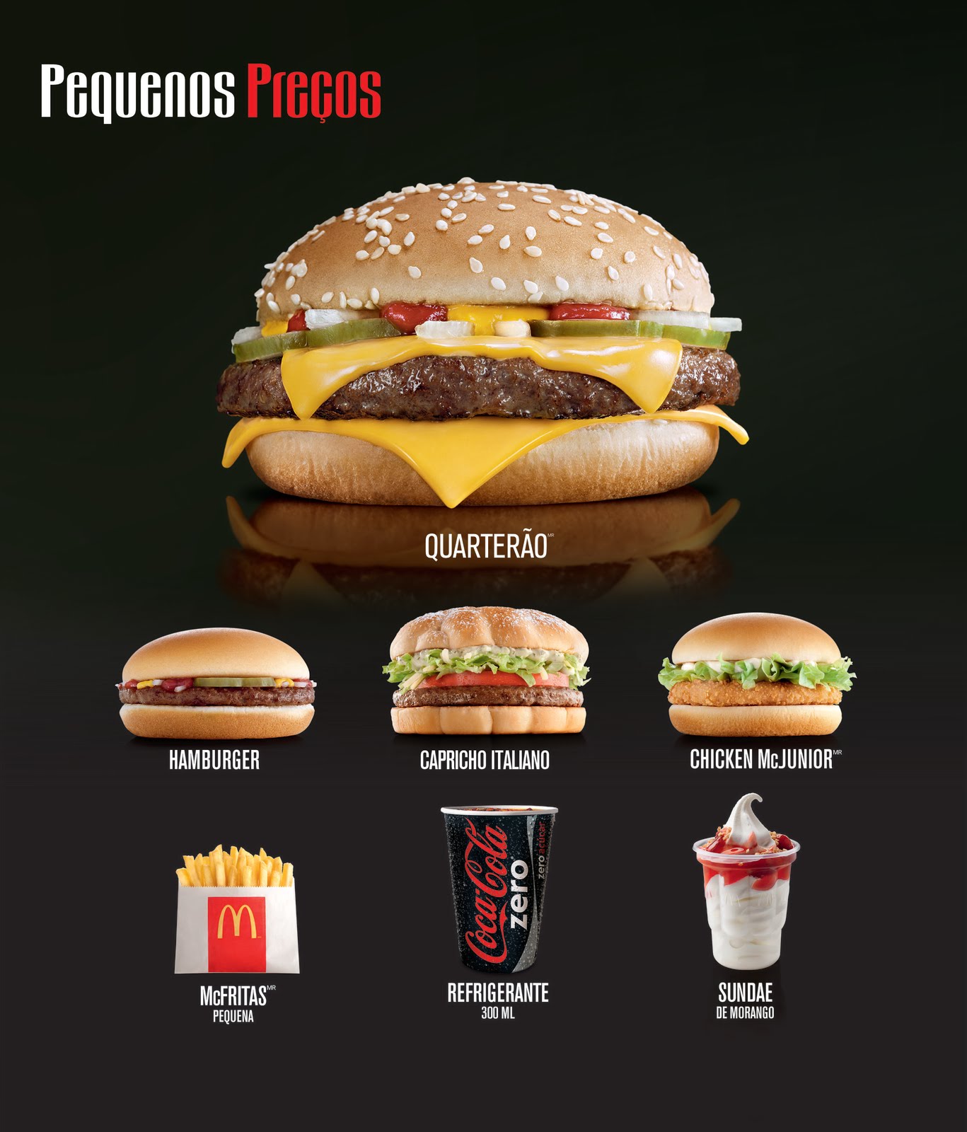 Novidades e Pequenos Preços do McDonald's em Julho - Hambúrguer Perfeito