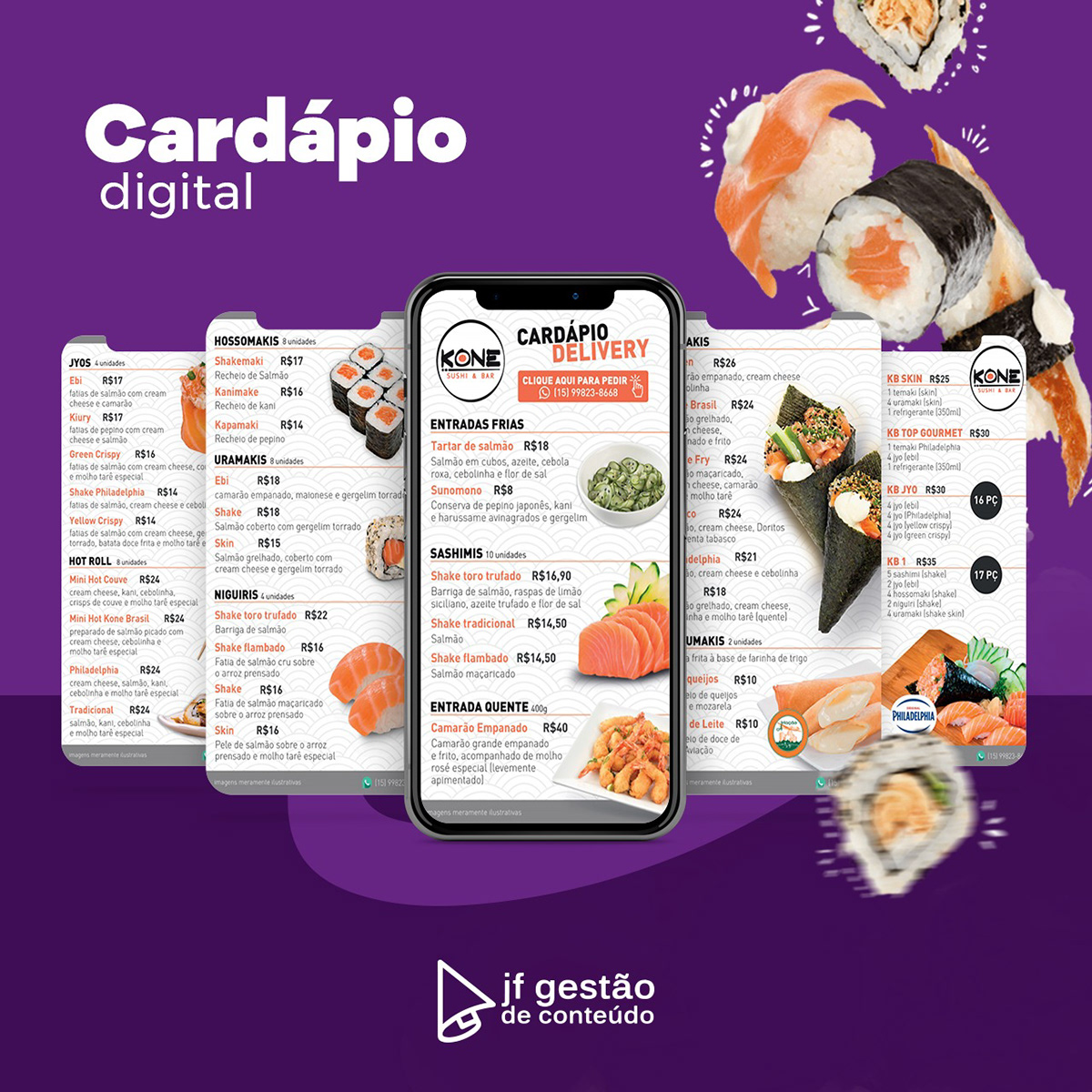 cardápio digital on Behance
