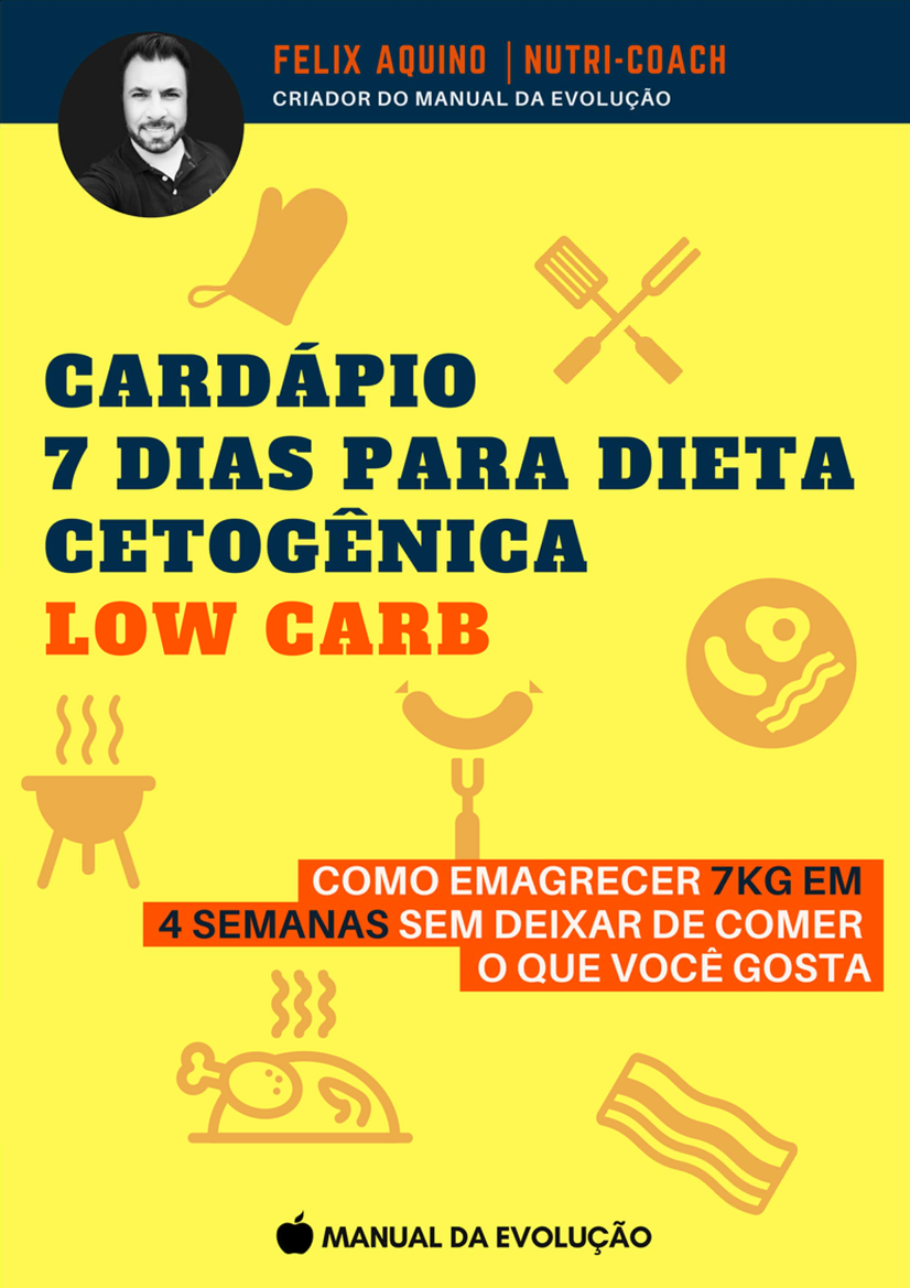 Cardápio Dieta Cetogênica - Low Carb - Baixar pdf de Doceru.com