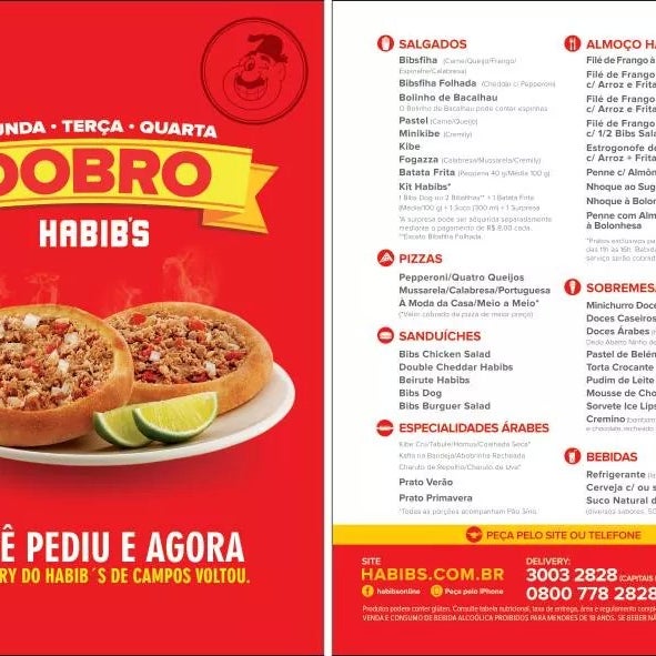 Photos at Habib's (Now Closed) - Middle Eastern Restaurant - habibs cardapio