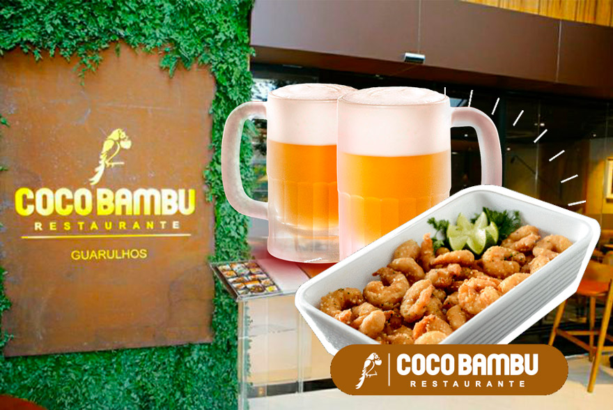Coco Bambu Guarulhos oferece happy hour todos os dias da semana - Guarulhos  Online - cocobambu cardápio promoção