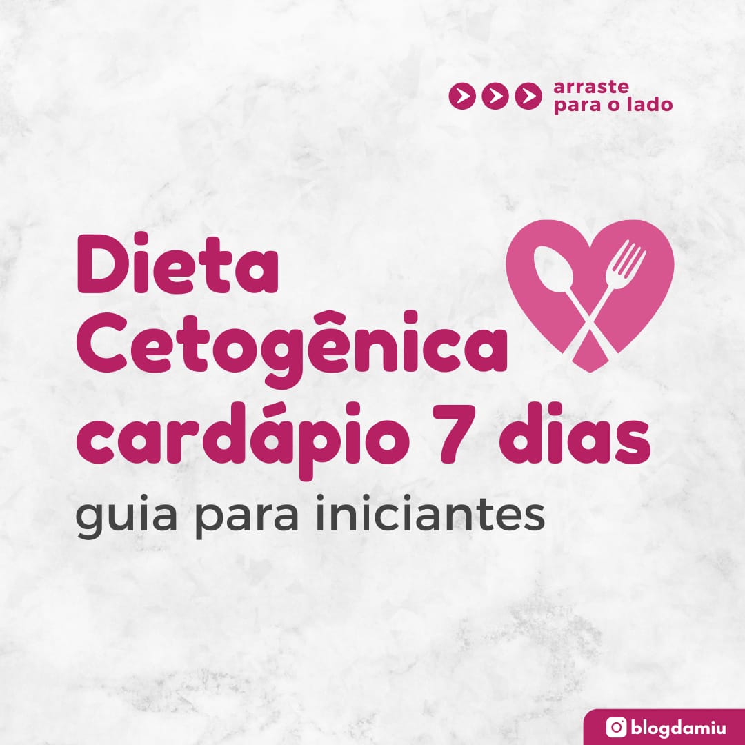 Dieta Cetogênica, cardápio 7 dias ❤ - Aline Miu