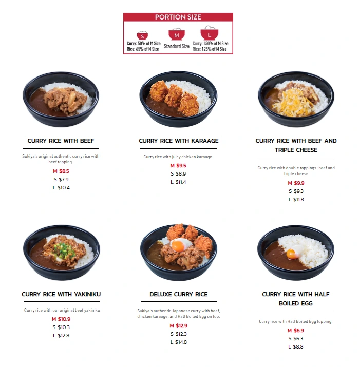 Sukiya Singapore Menu Prices Updated 2023 - sukiya cardapio