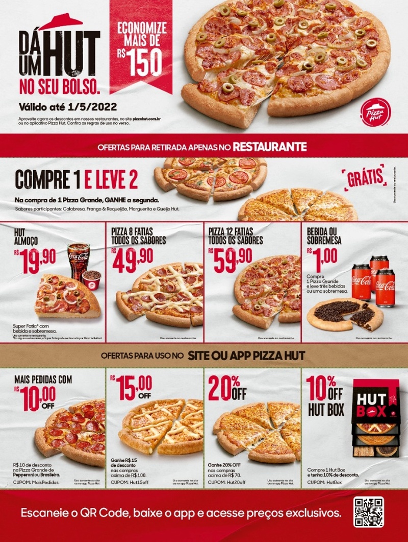 Pizza Hut anuncia promoção que parece de mentira, mas não é! – Divirta-se!  Curitiba - cardapio pizza hut