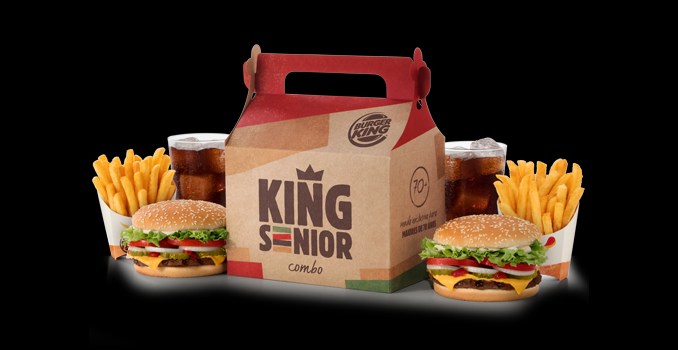 Burger King lança o King Senior - Meu Cardapio