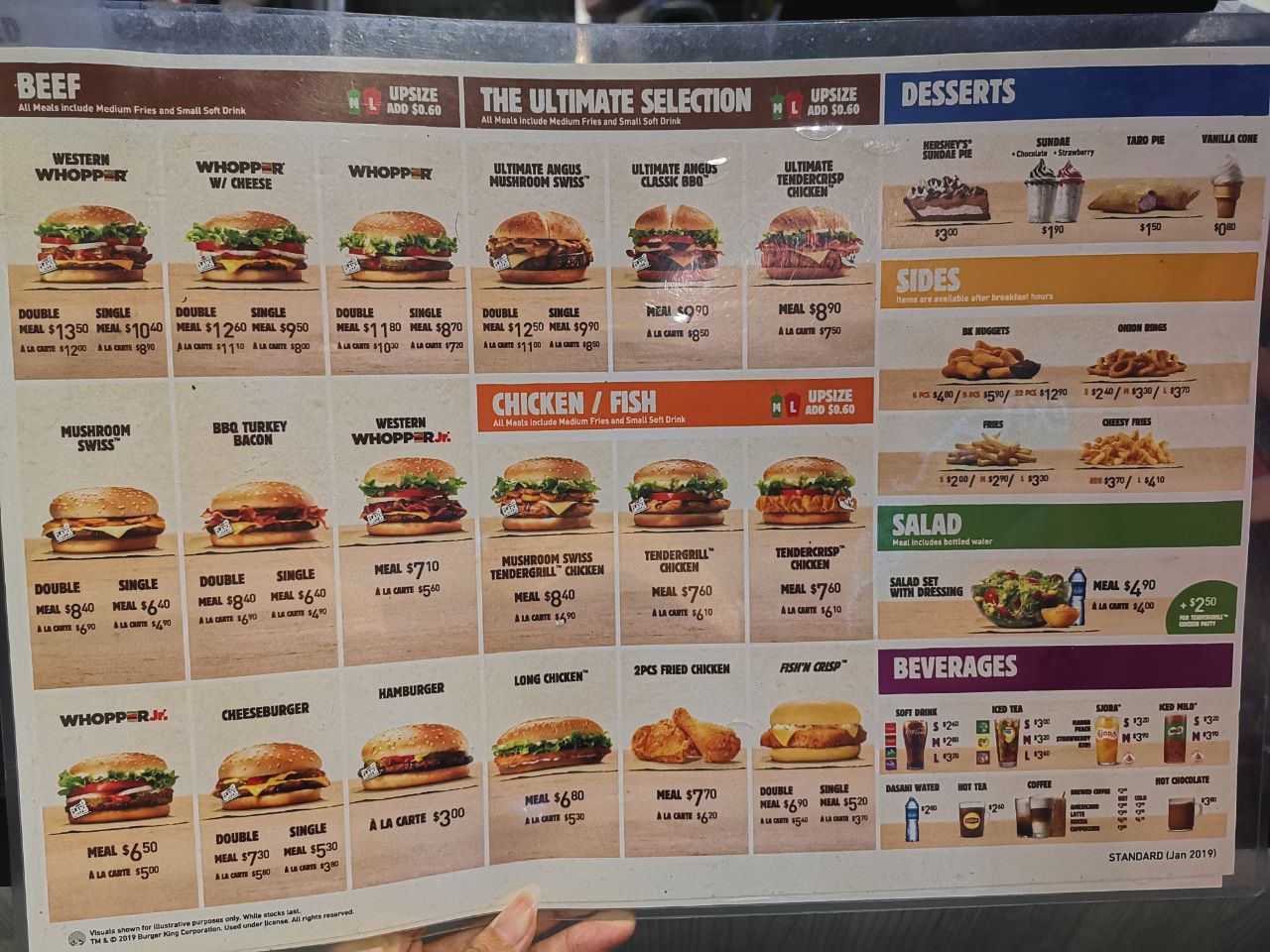 Burger King Menu with Prices: Burger King Singapore Menu Updated 2022 -  AllSGPromo - cardápio burger king