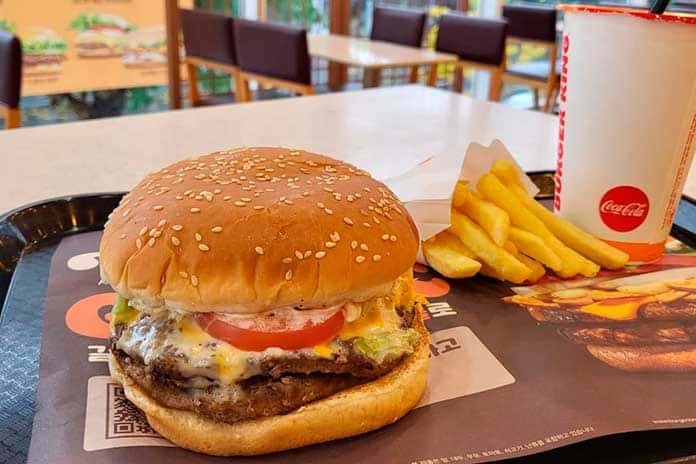 Cardápio do Burger King com preços de 2022 - Mídia Paulistana