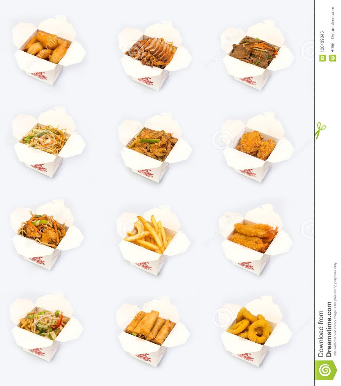 China Box Menu stock image. Image of menu, nudeln, china - 120439045 - china in box cardápio