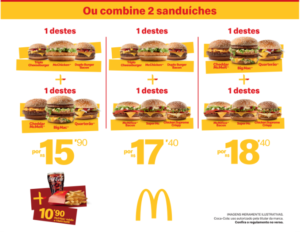 McDonald's amplia promoção de 2 clássicos - GKPB - Geek Publicitário - cardápio mcdonald's preços 2021