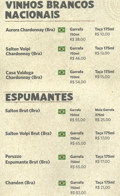 Outback Steakhouse em Porto Alegre Cardápio - cardápio outback preços