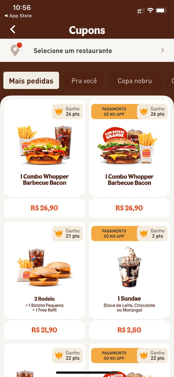 BK Todo Dia': Promoção do Burger King oferece sanduíches por R$ 9,90 - GKPB  - Geek Publicitário - cardapio bk