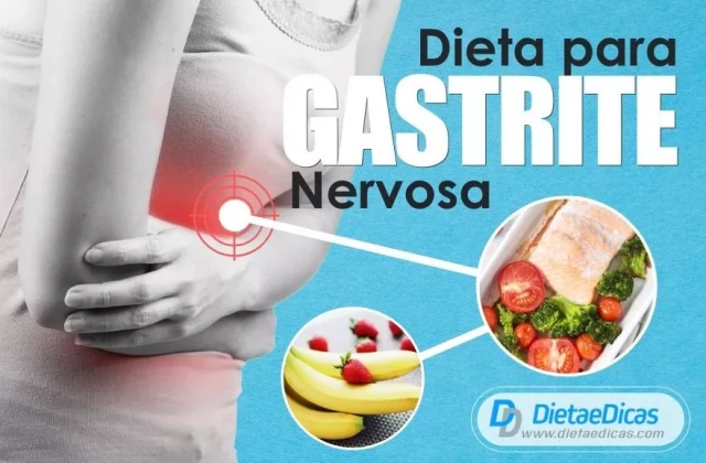Dieta para Gastrite Nervosa - Dieta e Dicas - cardápio para quem tem gastrite
