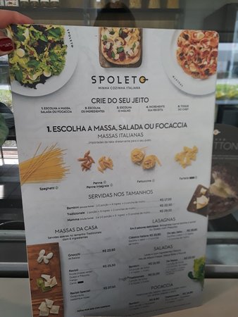 SPOLETO, São Paulo - Comentários de restaurantes - Tripadvisor - spoleto cardápio