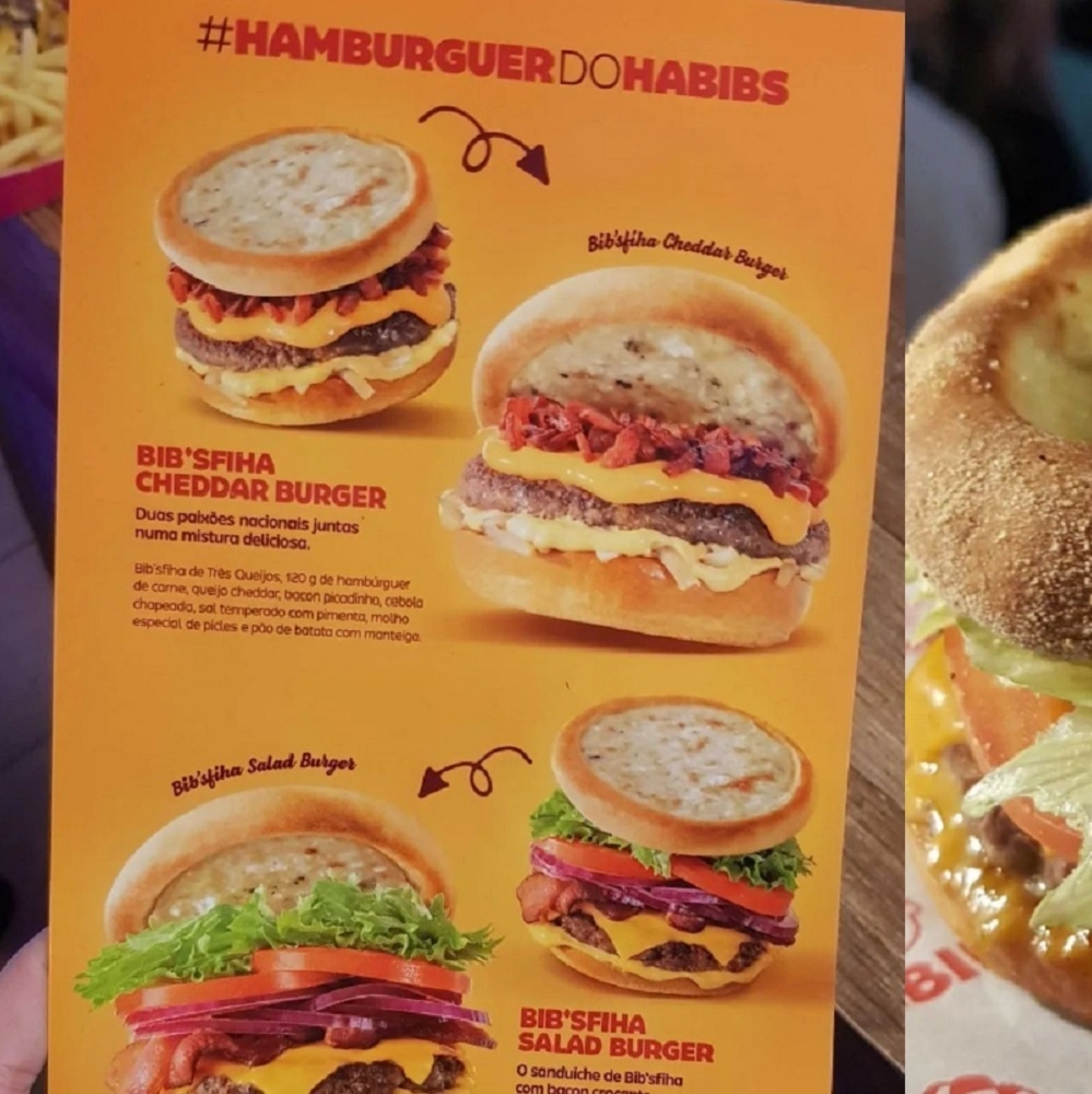 Habib's lança hambúrguer com esfiha, divide opiniões e deixa dúvida - cardapio habibs