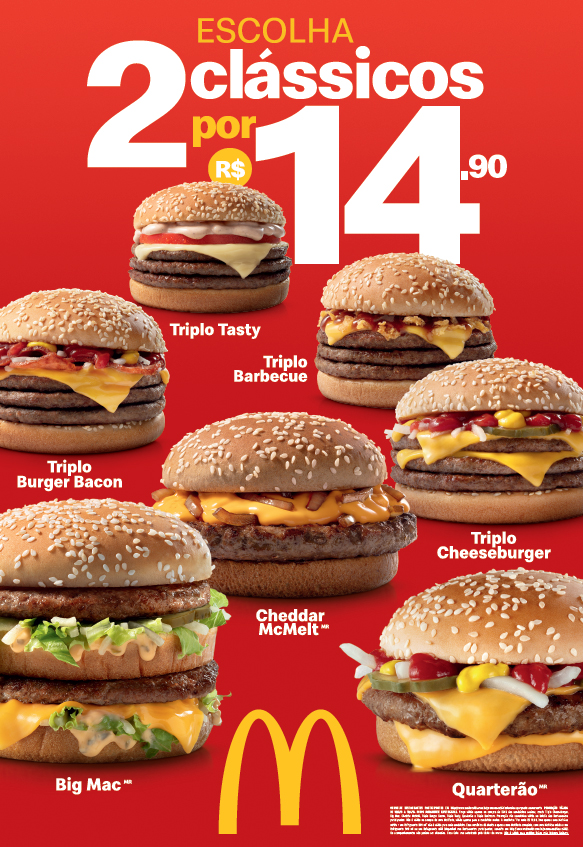 McDonald's agora traz 2 Clássicos por R$ 14,90 - GKPB - Geek Publicitário - cardápio mcdonald's preços 2021