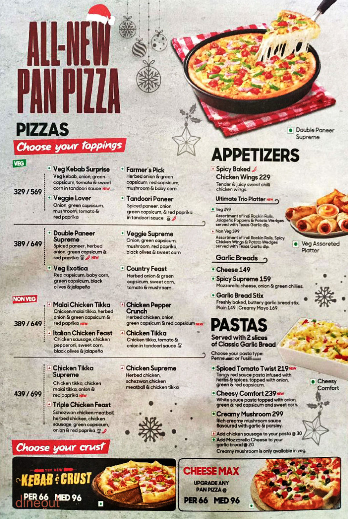 Menu of Pizza Hut, Janpath, Delhi | Dineout - pizza hut cardápio