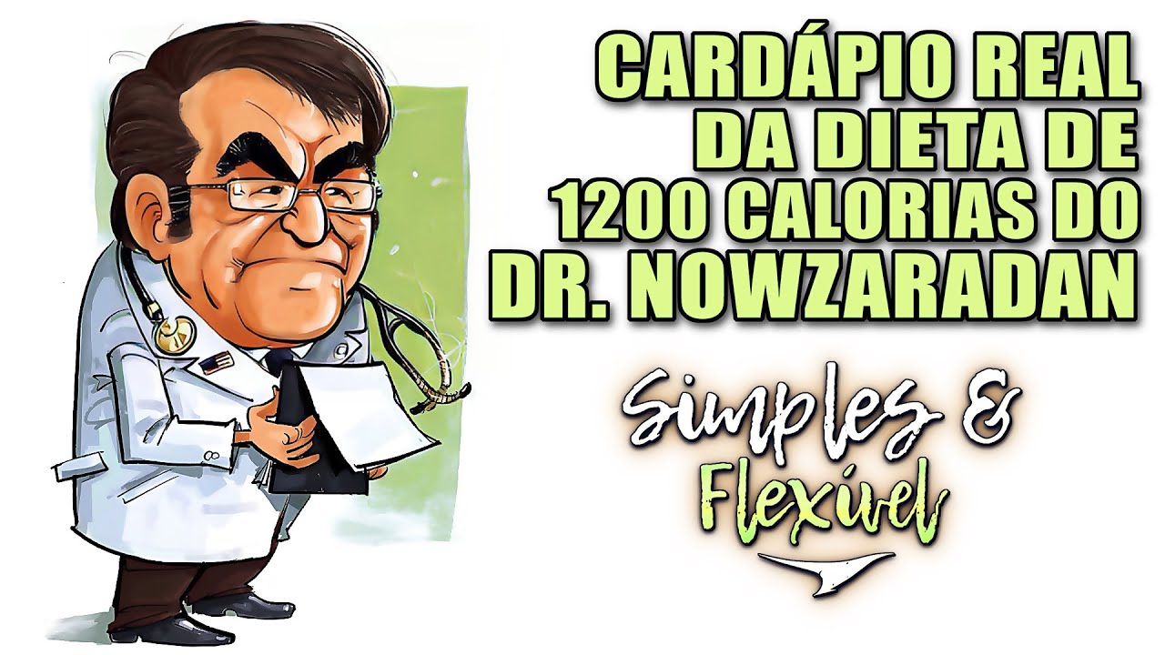Cardápio REAL da dieta de 1200 calorias do Dr. Nowzaradan - YouTube - cardápio da dieta do dr nowzaradan traduzida