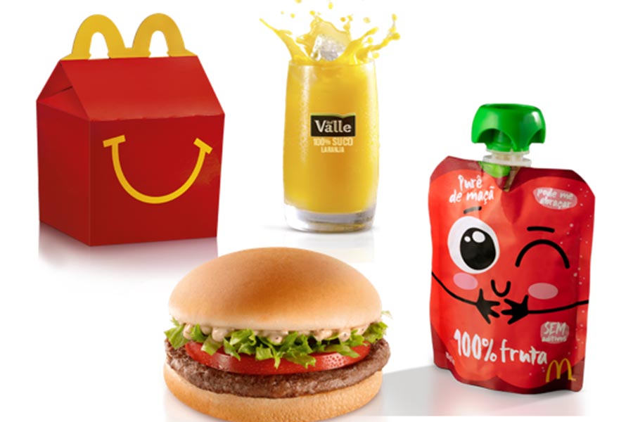 McDonald's muda cardápio do McLanche Feliz para torná-lo ainda mais  nutritivo - O TABOANENSE