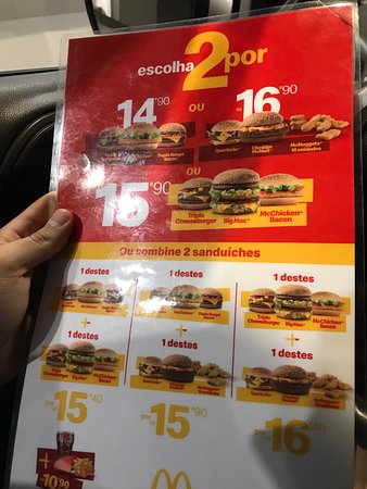 MCDONALD'S, Goiânia - Comentários de restaurantes - Tripadvisor - cardápio mcdonald's preços 2021