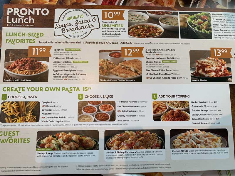 Dinner Olive Garden Menu With Pictures Sales Cheap, Save 70% | jlcatj.gob.mx - olive garden cardapio