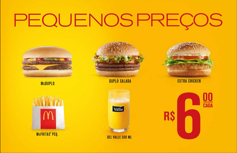 McDonald's renova Pequenos Preços e lança Salada Gourmet - GKPB - Geek  Publicitário - cardápio mcdonald's preços 2021