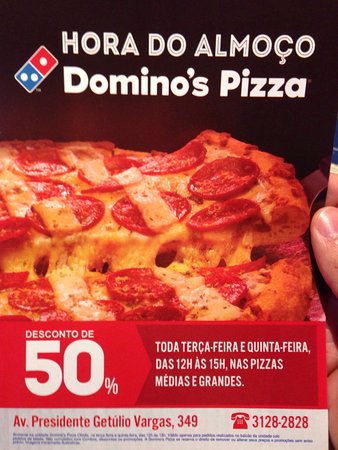 Cardápio - Picture of Domino's Pizza, Olinda - Tripadvisor