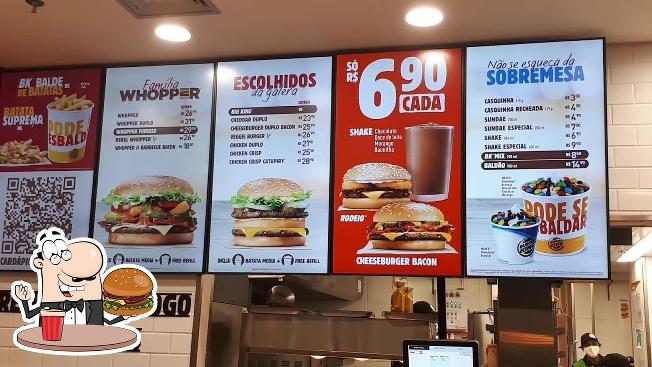 Burger King restaurant, São Paulo, R. Joaquim Murtinho - Restaurant menu  and reviews - bk cardápio