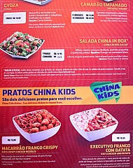 China in Box em São Paulo Cardápio
