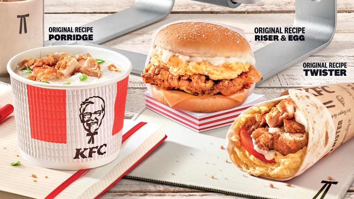 KFC Singapore's latest breakfast campaign offers 11 fan-approved menu items  - CNA Lifestyle