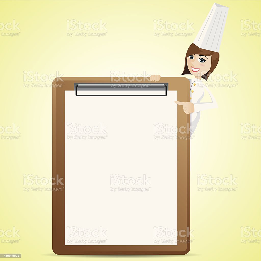 Vetores de Chef Em Branco Bonito Dos Desenhos Animados Com O Cardápio e  mais imagens de Adulto - iStock - cardapio em branco