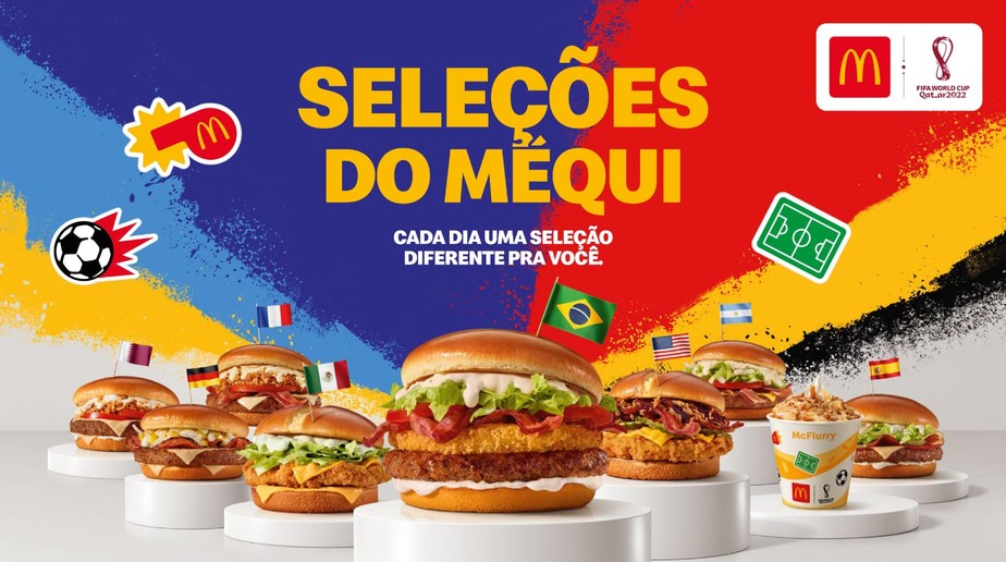 Seleção de sanduíches especiais do McDonald´s para a Copa entra em campo |  Saideira | O Globo