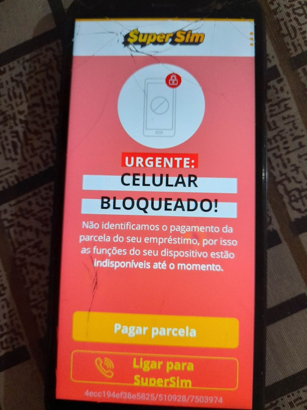 como a supersim bloqueia o celular