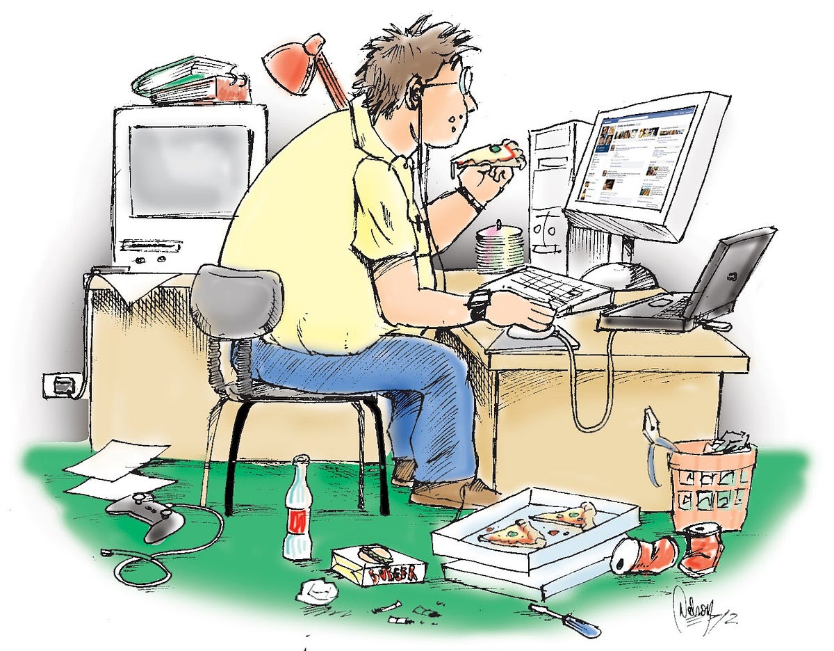 como a tecnologia afeta o sedentarismo