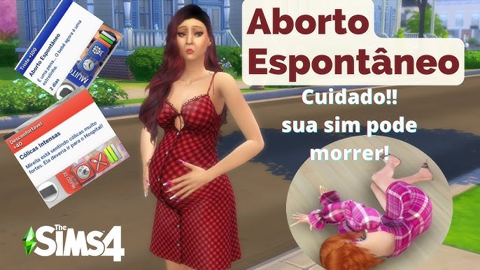como abortar no the sims 4