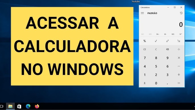 como abrir a calculadora no teclado
