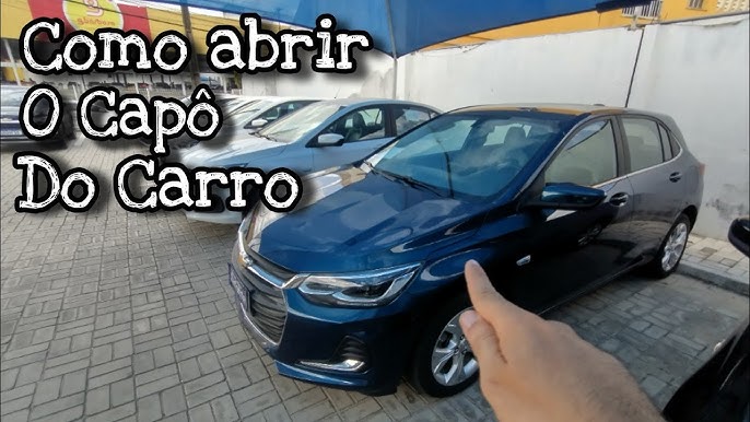 como abrir o capô do cobalt