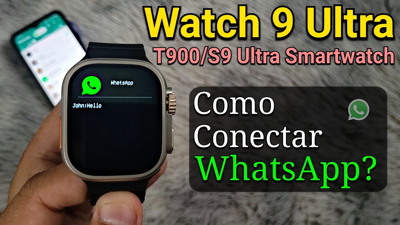 como abrir o whatsapp no smartwatch