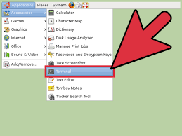 como abrir um terminal no linux