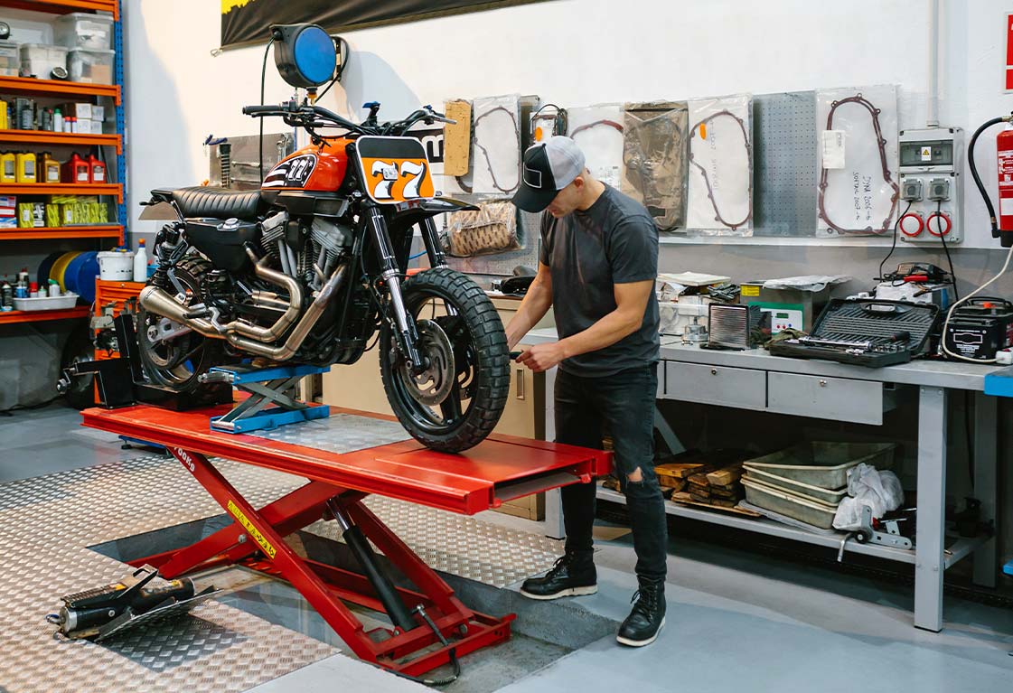 como abrir uma oficina de moto